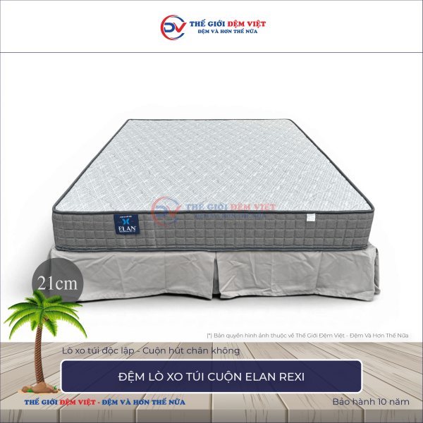 Đệm lò xo túi cuộn Elan Rexi